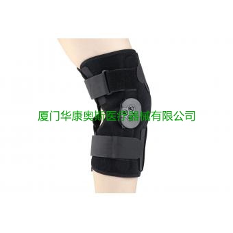 定制批发SBR三孔铰链护膝-开口 Hinged Knee brace